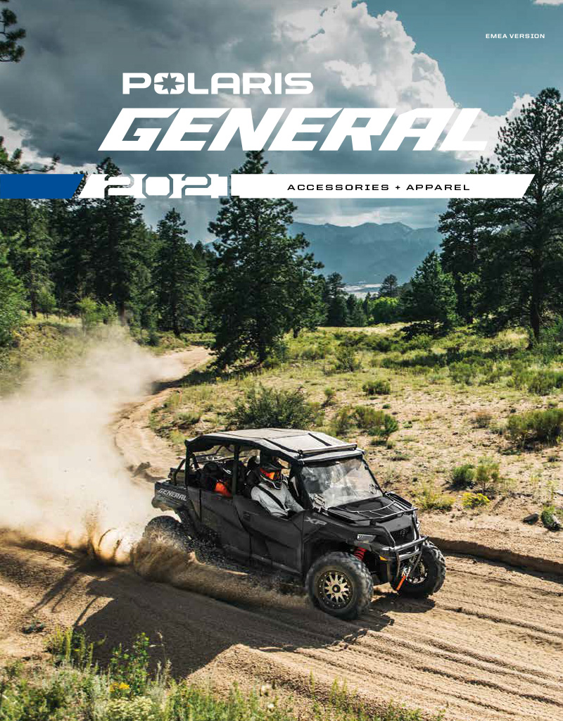 Polaris General Zubehör und Bekleidung Katalog 2021